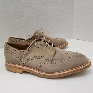 New England Brooks Brothers Peal & Co Mens Dress Shoes Made in England 12 D